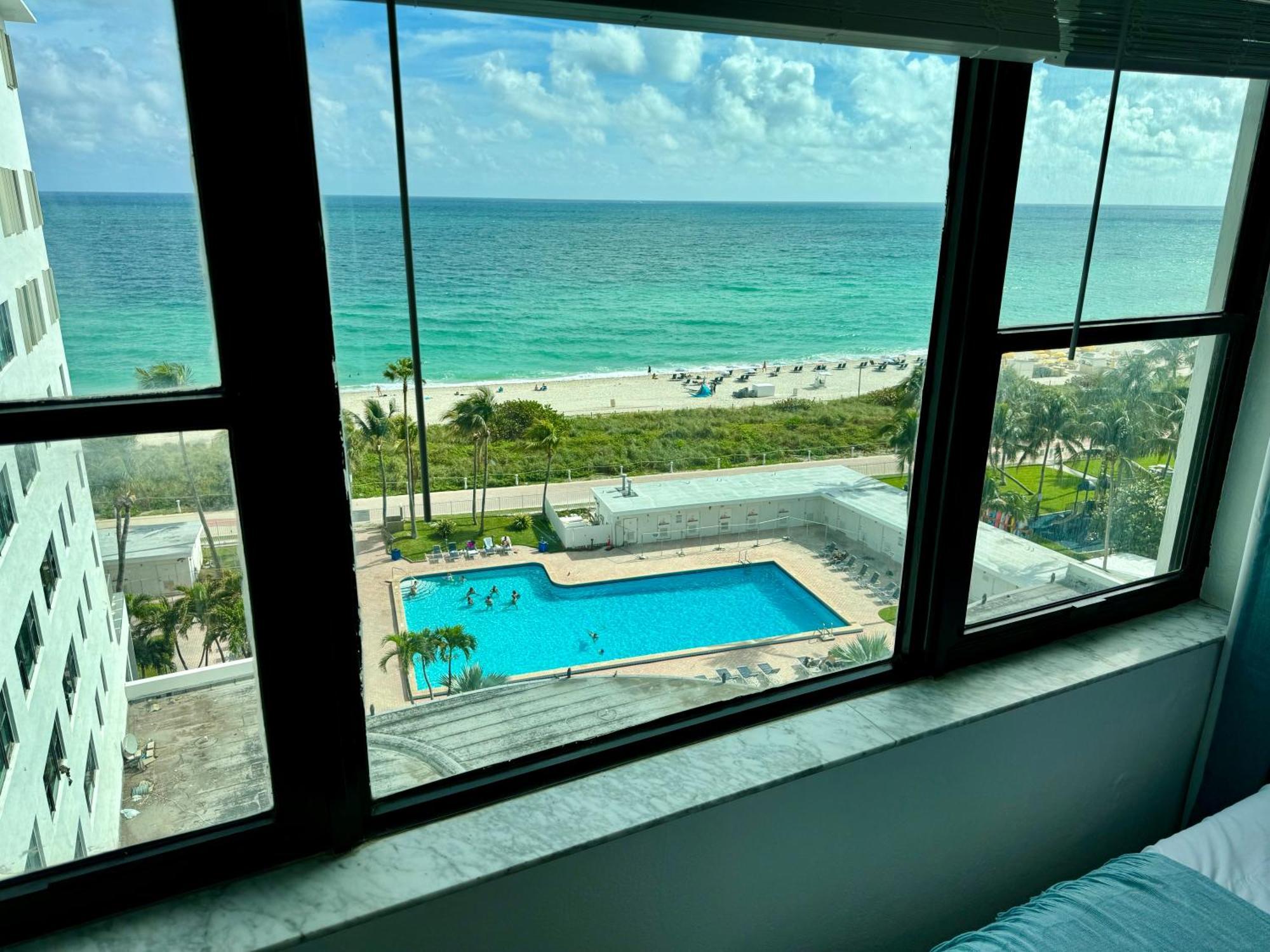 Directly On The Beach With Pool & Ocean View Miami Beach Esterno foto