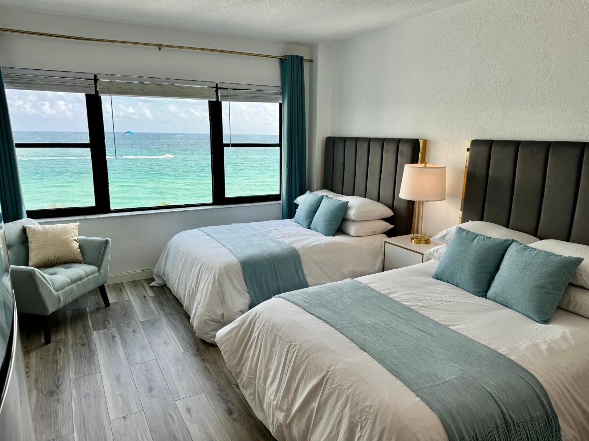Directly On The Beach With Pool & Ocean View Miami Beach Esterno foto