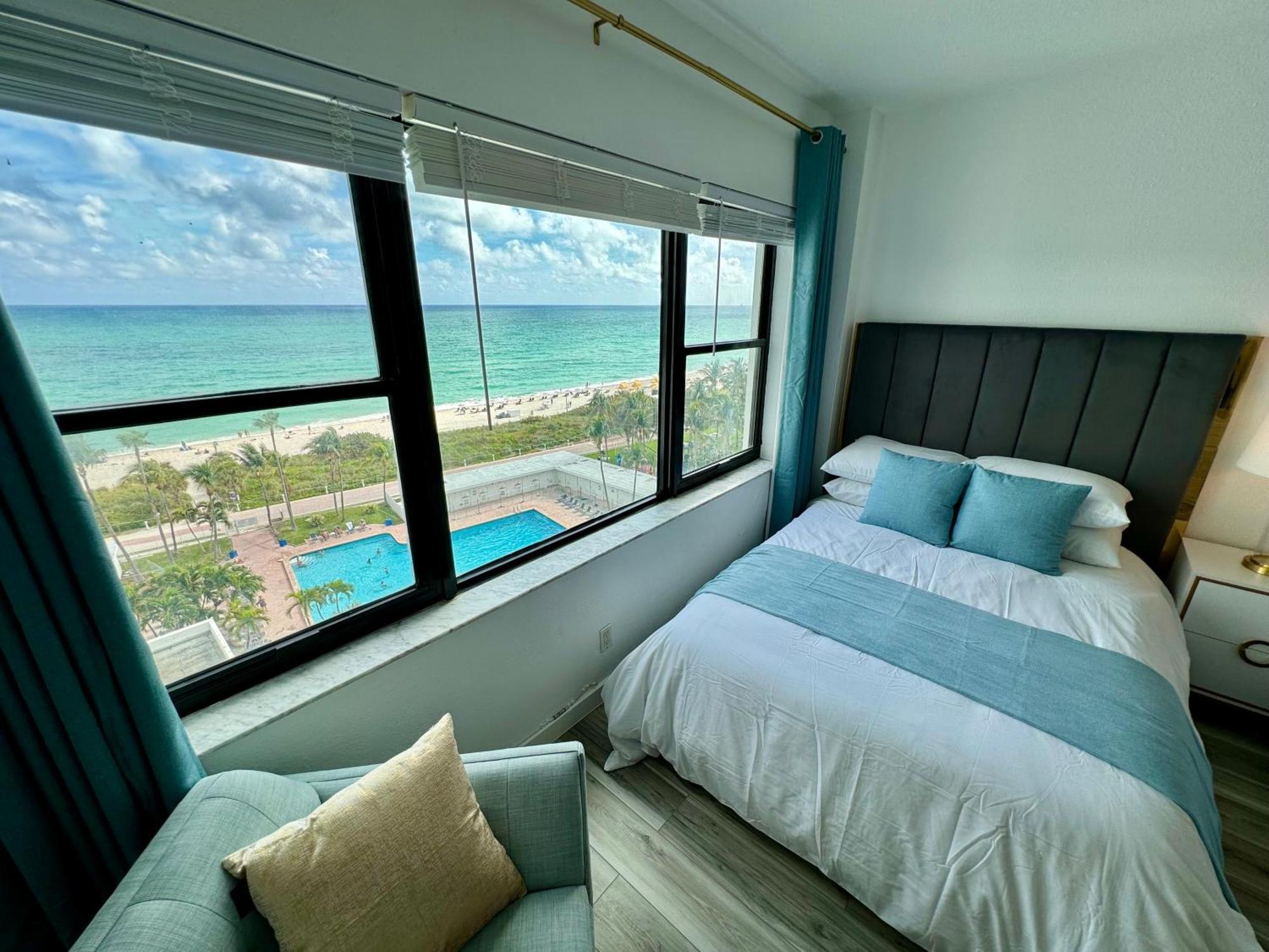 Directly On The Beach With Pool & Ocean View Miami Beach Esterno foto
