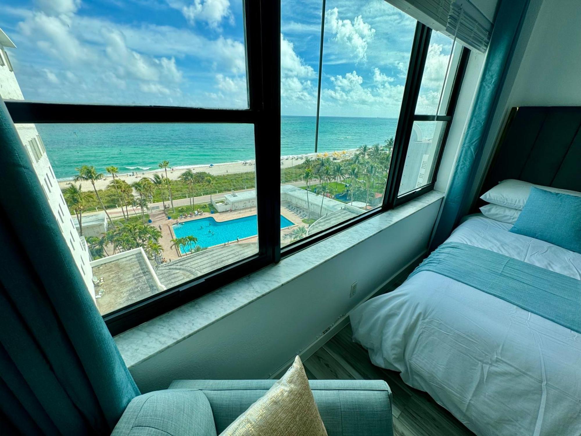 Directly On The Beach With Pool & Ocean View Miami Beach Esterno foto
