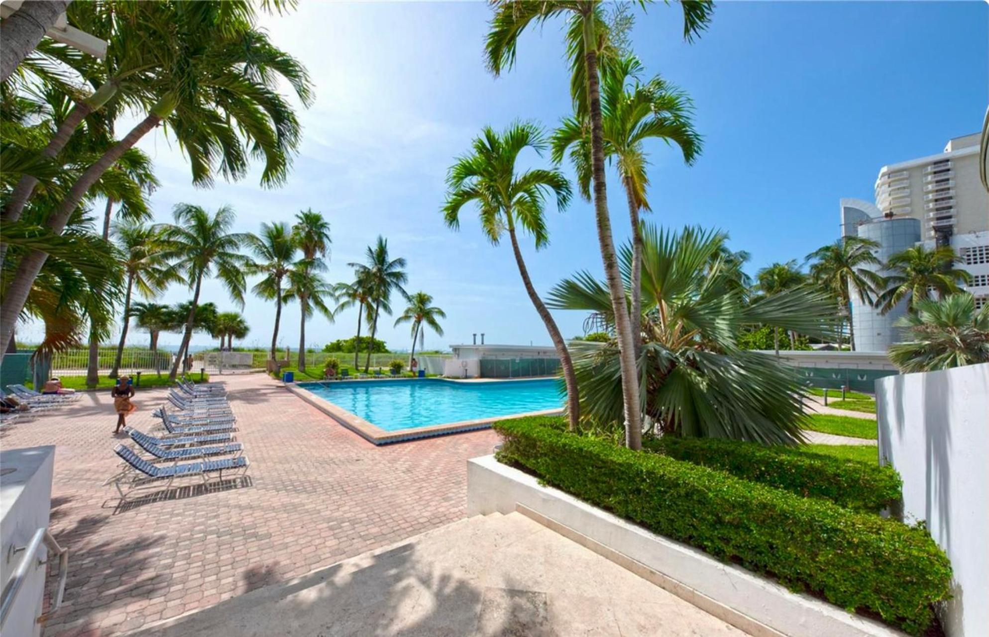Directly On The Beach With Pool & Ocean View Miami Beach Esterno foto