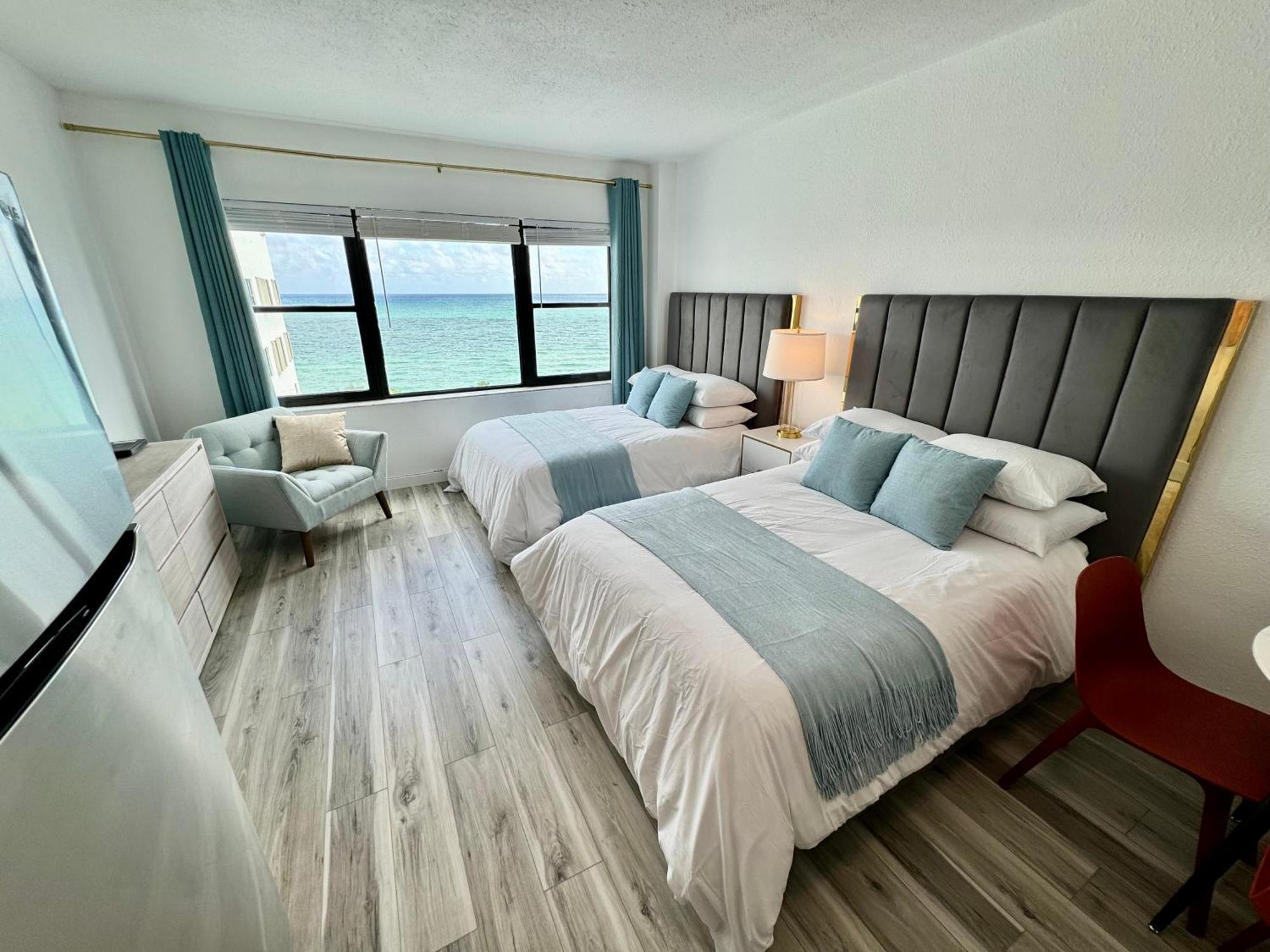 Directly On The Beach With Pool & Ocean View Miami Beach Esterno foto